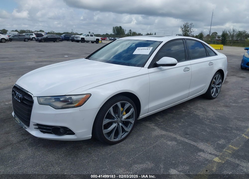2013 AUDI A6 2.0T PREMIUM VIN: WAUDFAFCXDN081294