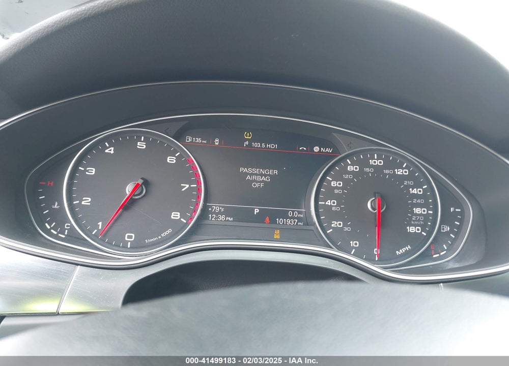 2013 AUDI A6 2.0T PREMIUM VIN: WAUDFAFCXDN081294