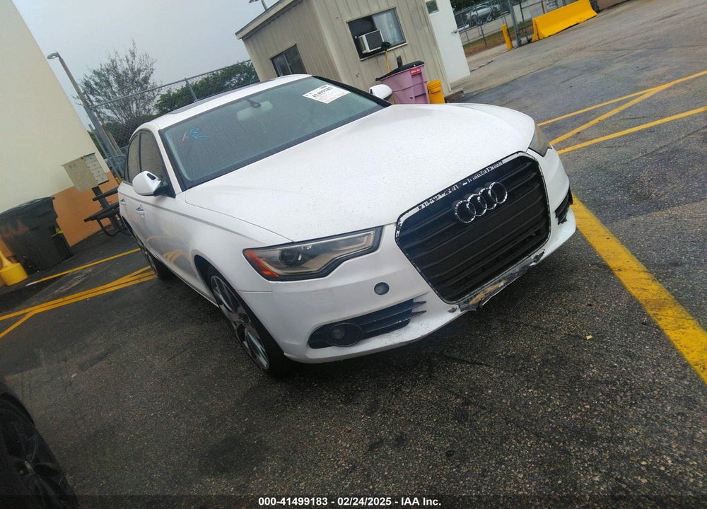 2013 AUDI A6 2.0T PREMIUM VIN: WAUDFAFCXDN081294