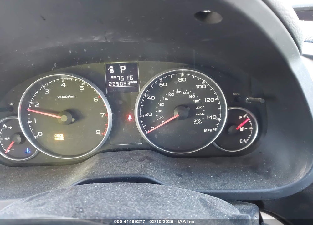 2013 SUBARU OUTBACK 2.5I PREMIUM VIN: 4S4BRBCC4D3207541