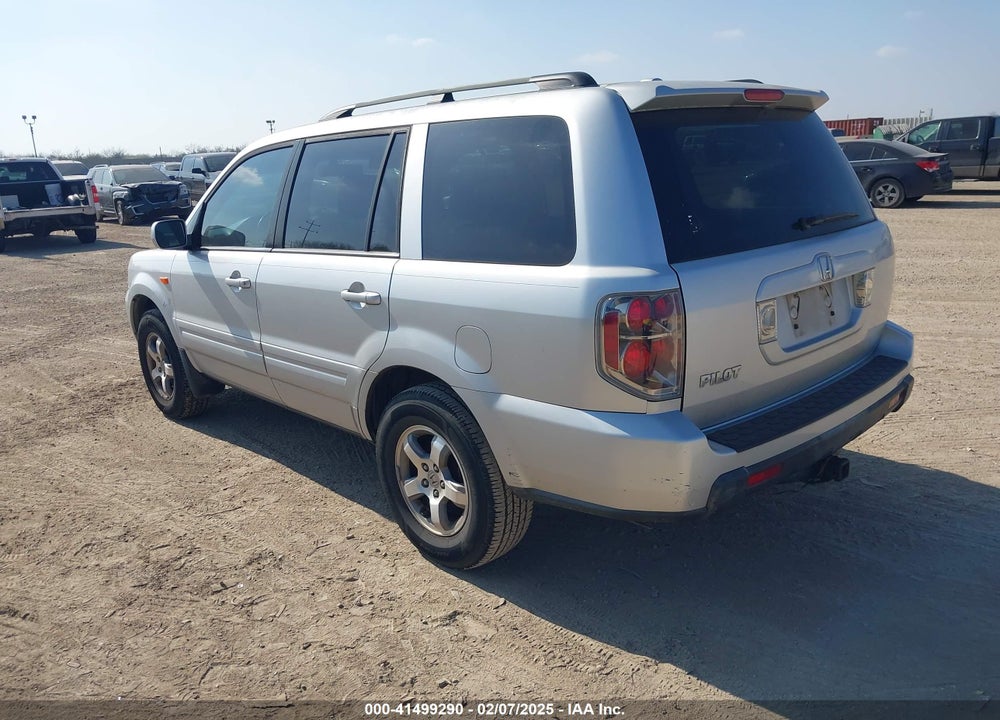 2008 HONDA PILOT EX-L VIN: 5FNYF28588B006476