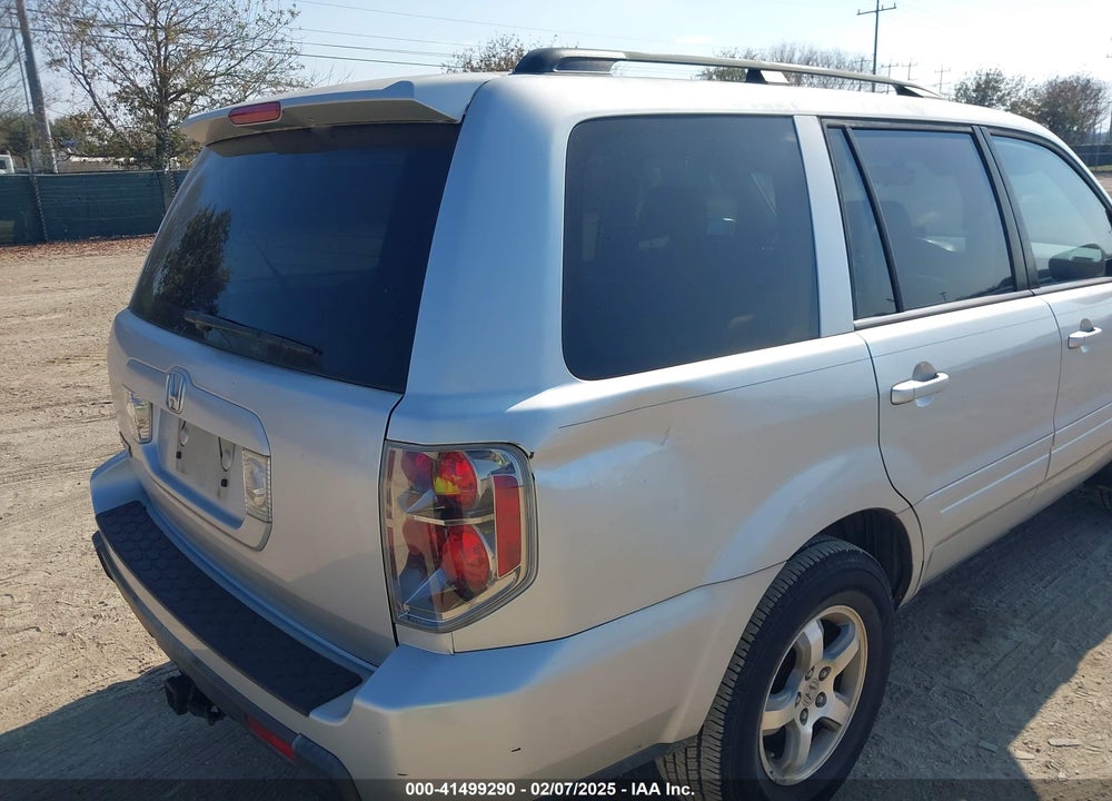 2008 HONDA PILOT EX-L VIN: 5FNYF28588B006476