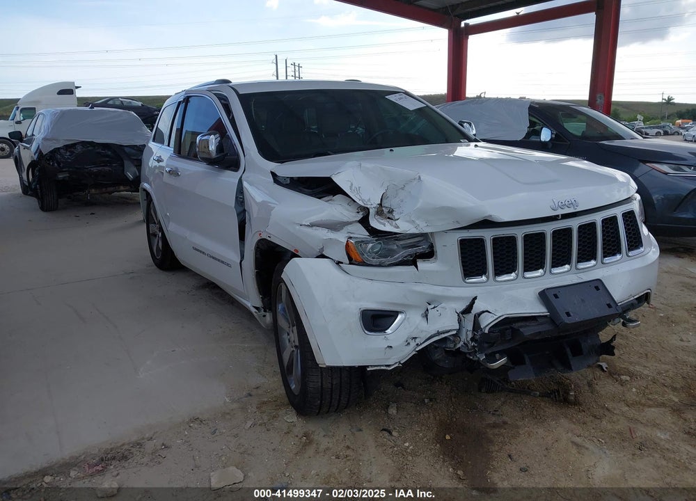 2015 JEEP GRAND CHEROKEE OVERLAND VIN: 1C4RJFCG3FC209630