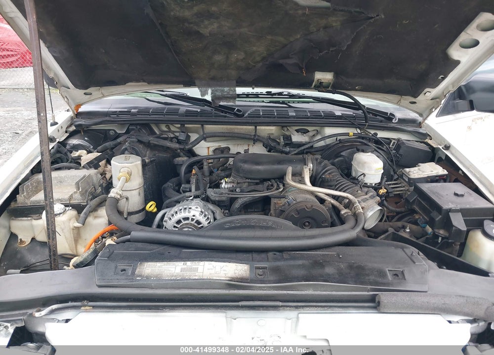 2002 CHEVROLET S-10 LS VIN: 1GCCS19W628251386