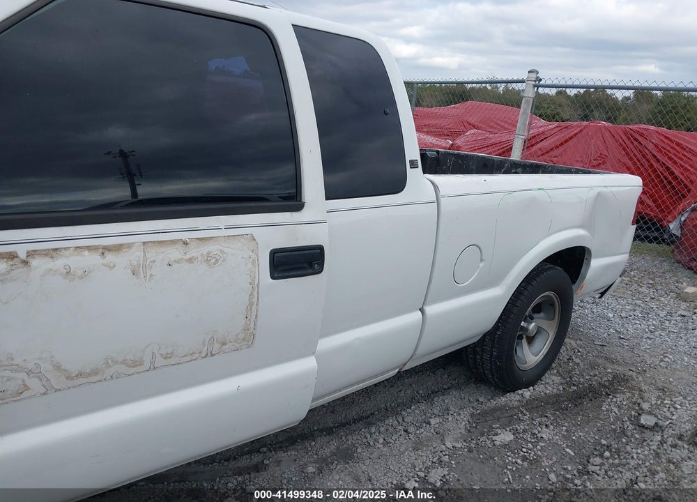 2002 CHEVROLET S-10 LS VIN: 1GCCS19W628251386
