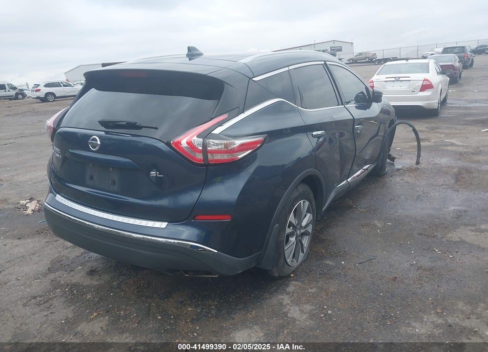 2018 NISSAN MURANO SL VIN: 5N1AZ2MG9JN170967