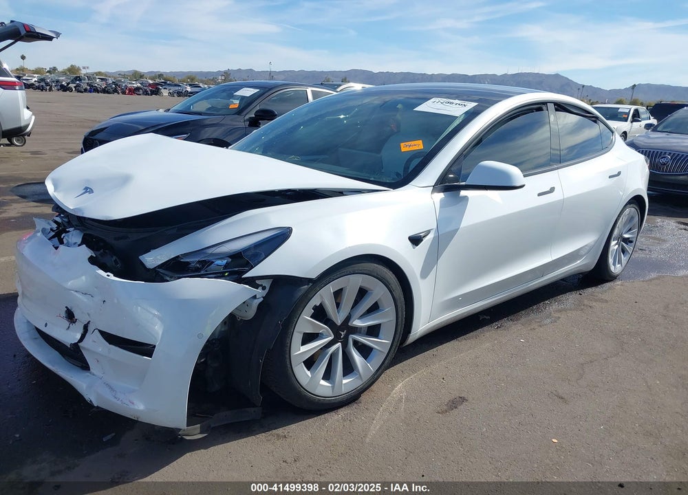 2021 TESLA MODEL 3 VIN: 5YJ3E1EB5MF061222