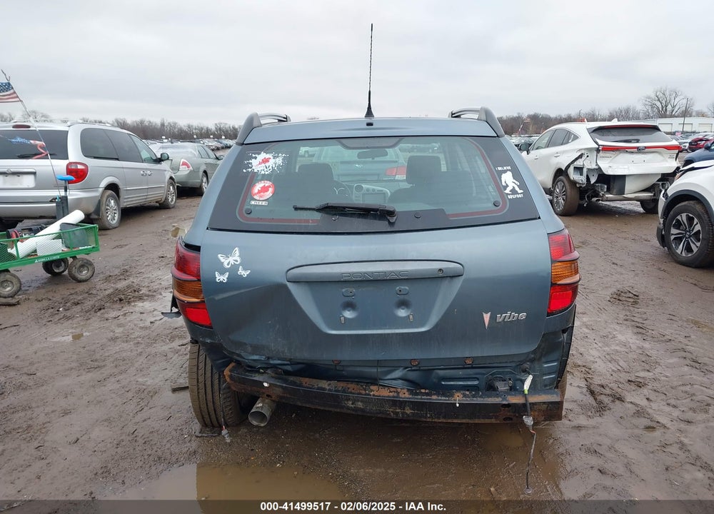 2006 PONTIAC VIBE VIN: 5Y2SL65886Z417775