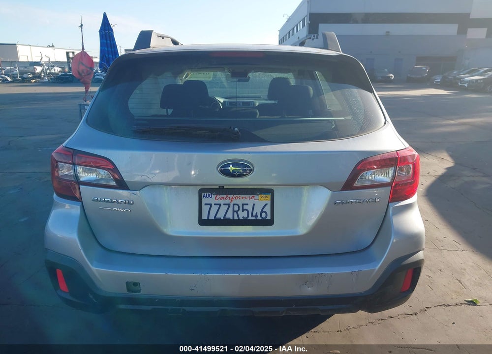 2018 SUBARU OUTBACK VIN: 4S4BSAAC2J3202867
