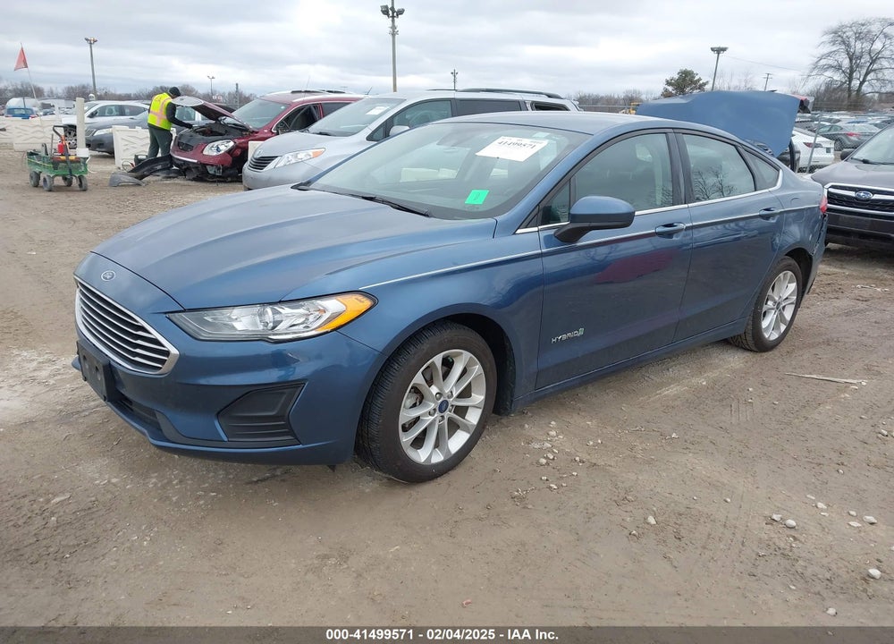 2019 FORD FUSION HYBRID VIN: 3FA6P0LU5KR168701