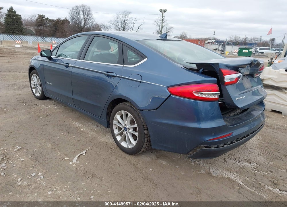 2019 FORD FUSION HYBRID VIN: 3FA6P0LU5KR168701