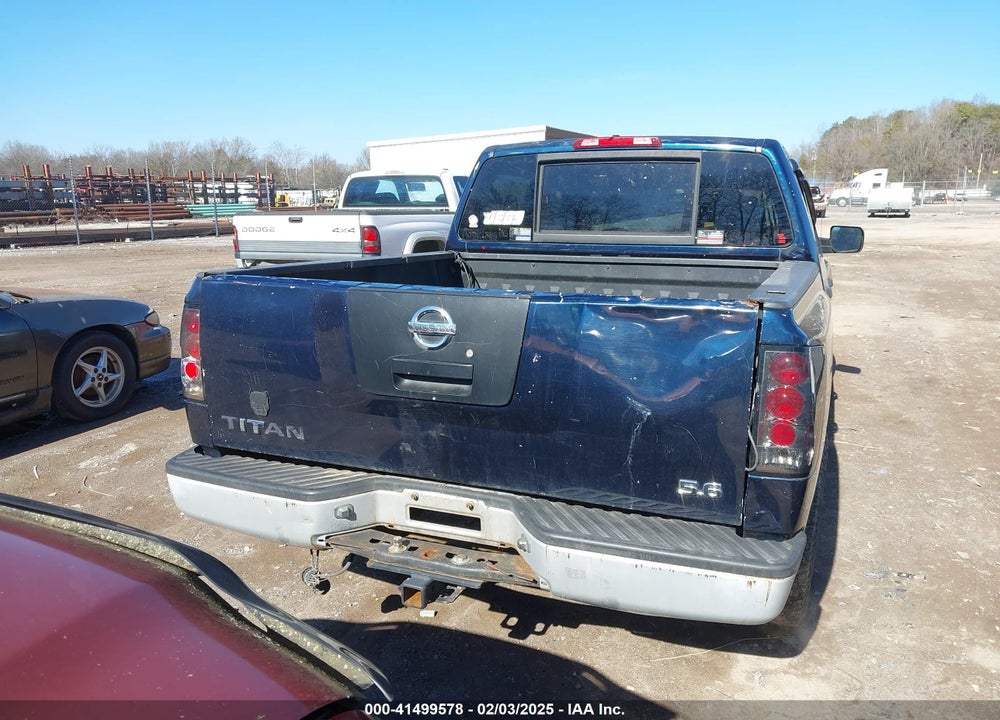 2006 NISSAN TITAN VIN: 1N6BA07A56N526136