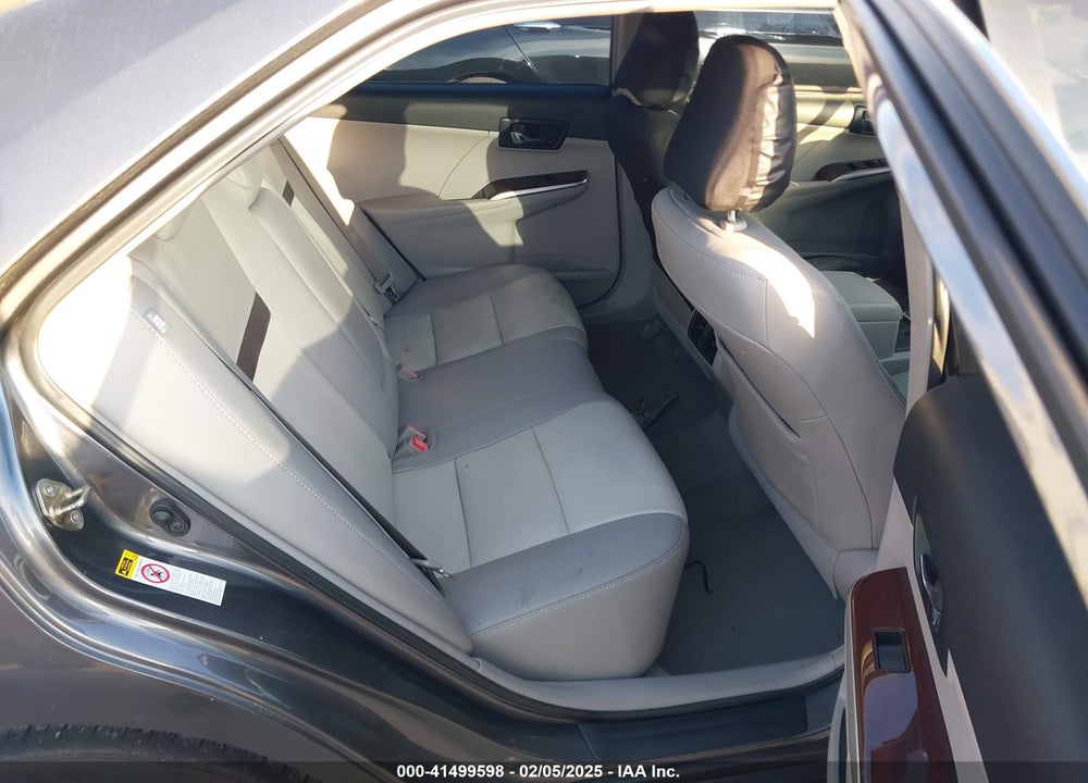 2012 TOYOTA CAMRY XLE V6 VIN: 4T1BK1FK7CU020000