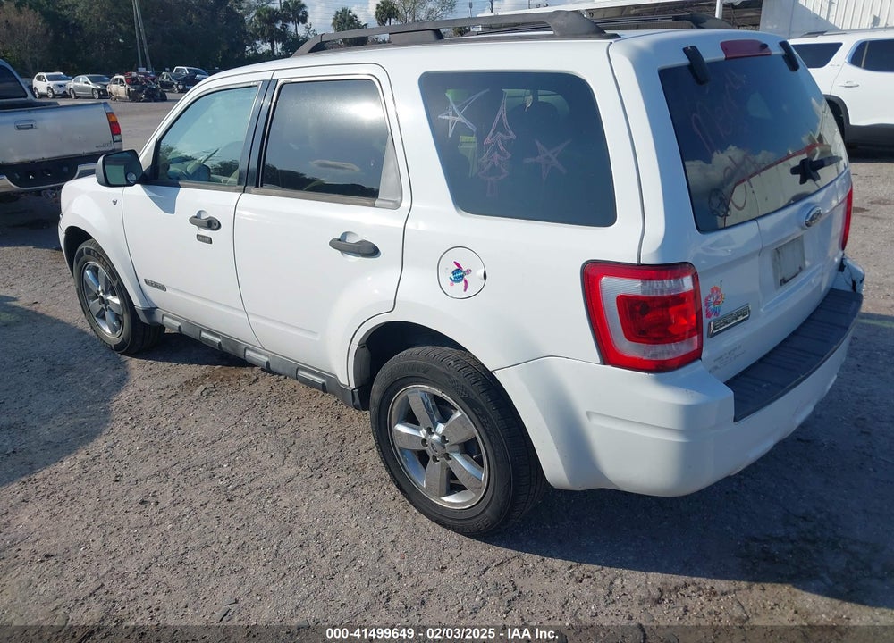 2008 FORD ESCAPE XLT VIN: 1FMCU031X8KC24894