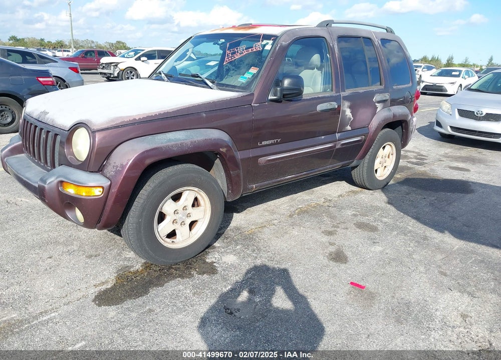 2004 JEEP LIBERTY LIMITED EDITION VIN: 1J4GK58K74W236637