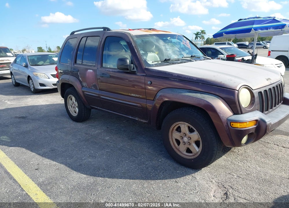2004 JEEP LIBERTY LIMITED EDITION VIN: 1J4GK58K74W236637