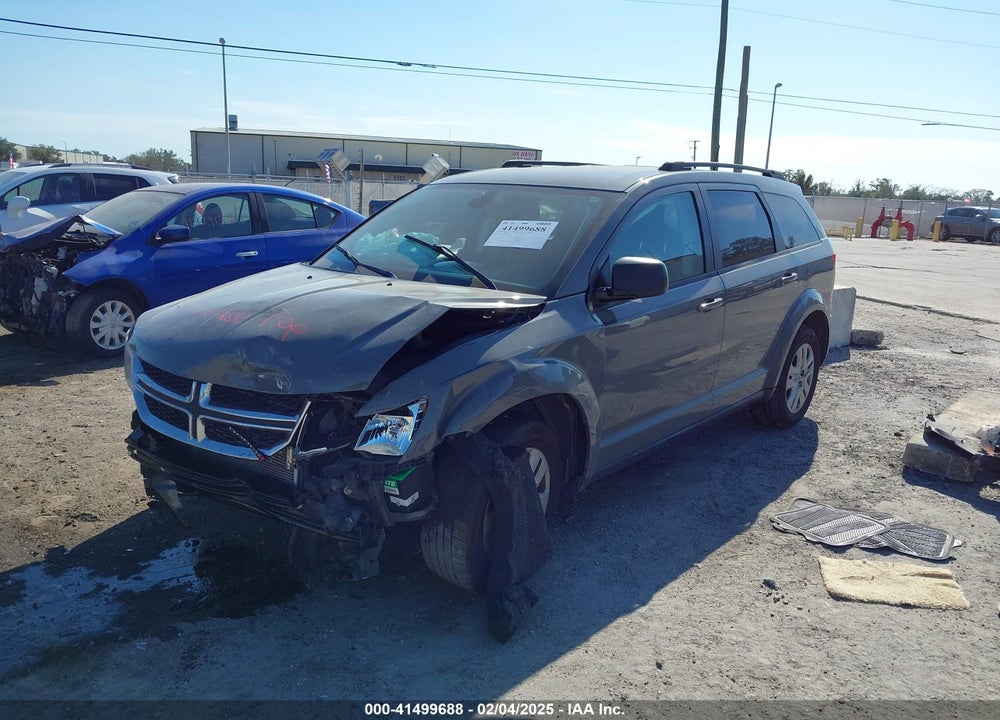 2019 DODGE JOURNEY SE VALUE PACKAGE VIN: 3C4PDCAB8KT873487