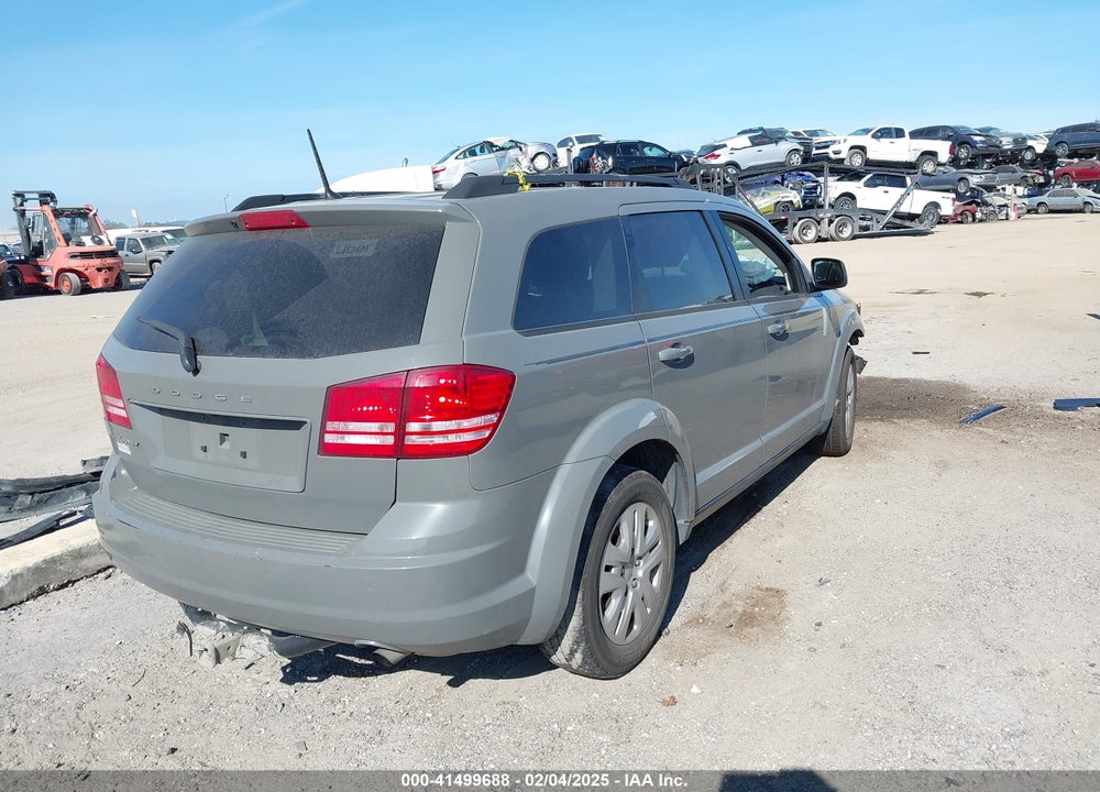 2019 DODGE JOURNEY SE VALUE PACKAGE VIN: 3C4PDCAB8KT873487