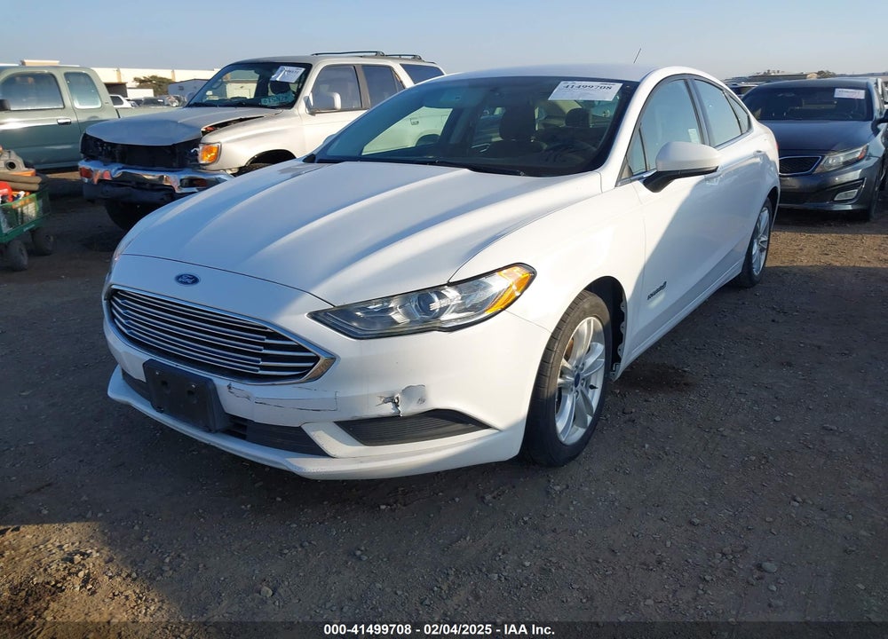 2018 FORD FUSION HYBRID VIN: 3FA6P0LU5JR268117