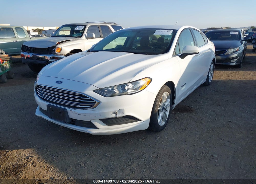 2018 FORD FUSION HYBRID VIN: 3FA6P0LU5JR268117