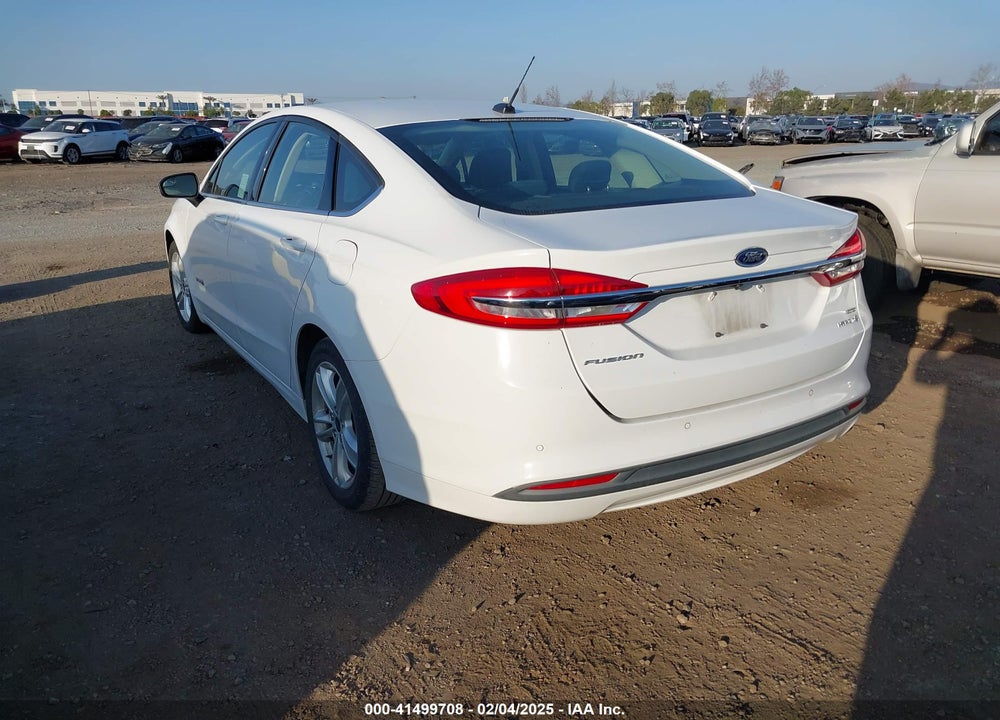2018 FORD FUSION HYBRID VIN: 3FA6P0LU5JR268117