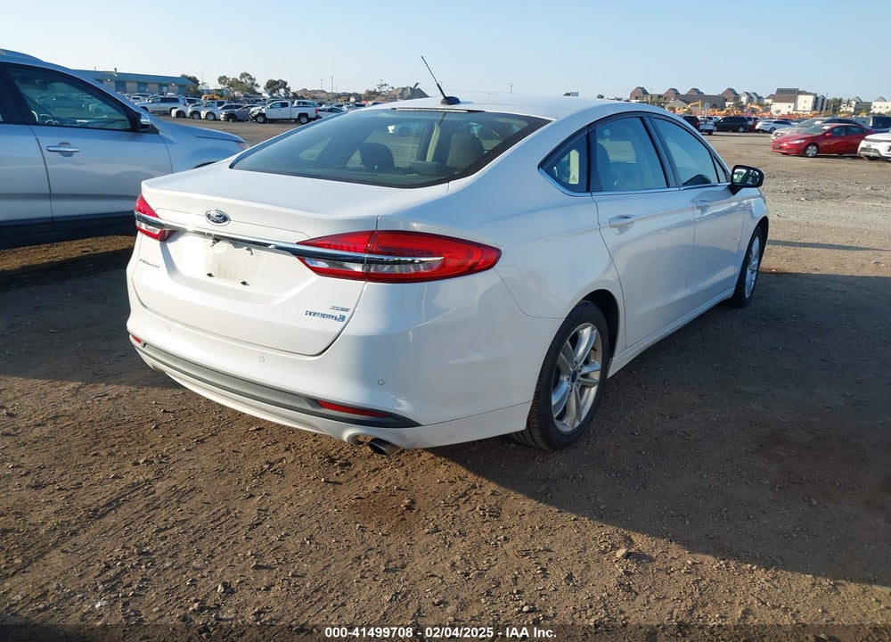 2018 FORD FUSION HYBRID VIN: 3FA6P0LU5JR268117
