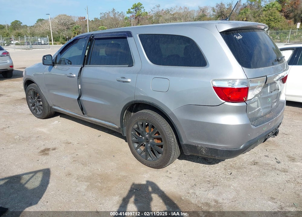2013 DODGE DURANGO SXT VIN: 1C4RDHAG8DC698805