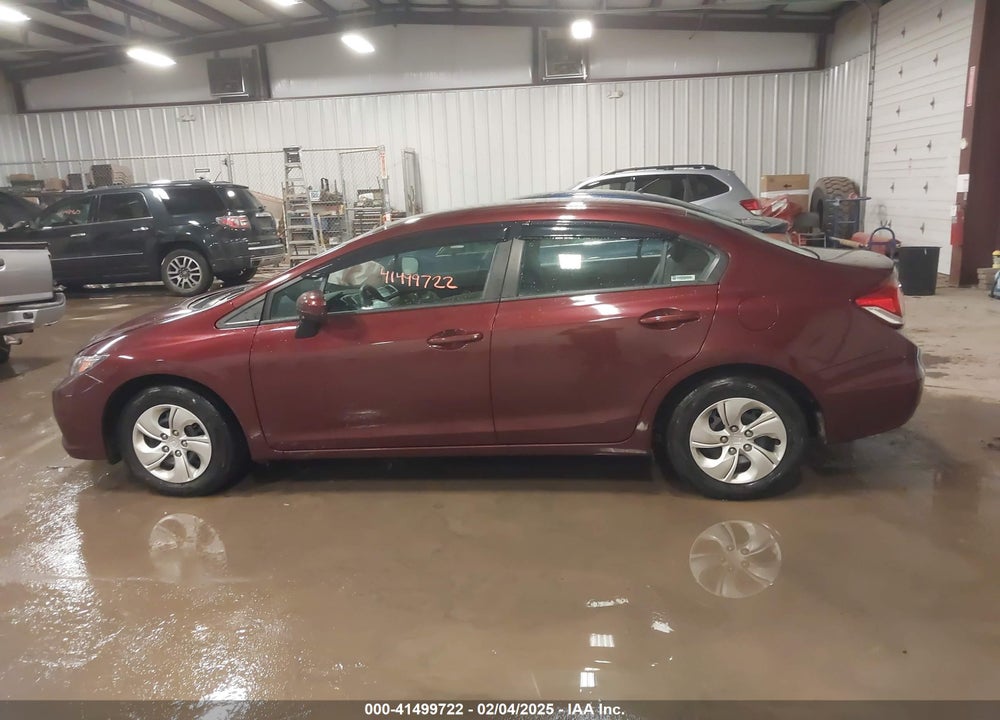2015 HONDA CIVIC LX VIN: 19XFB2F52FE276473