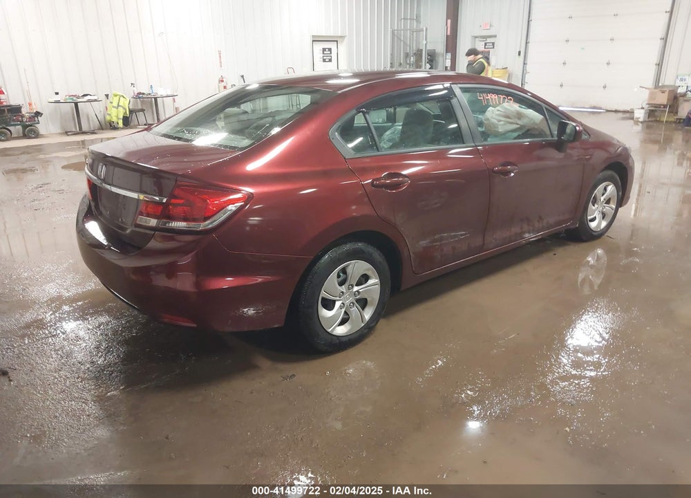 2015 HONDA CIVIC LX VIN: 19XFB2F52FE276473
