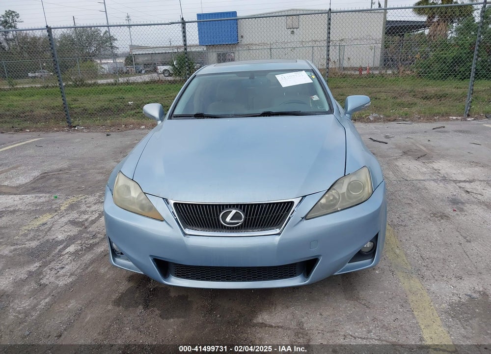 2012 LEXUS IS VIN: JTHBF5C21C5177504