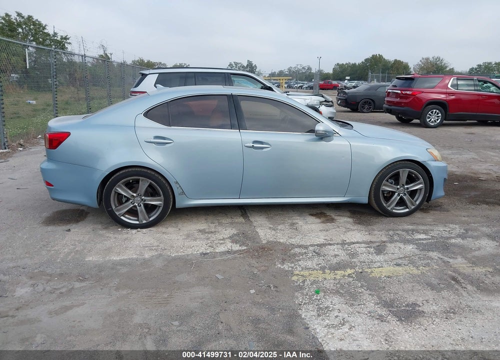 2012 LEXUS IS VIN: JTHBF5C21C5177504