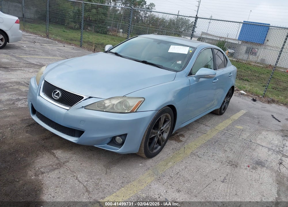 2012 LEXUS IS VIN: JTHBF5C21C5177504