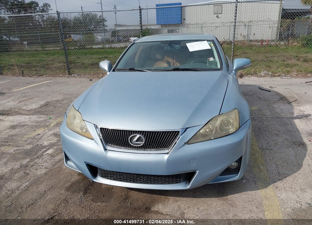2012 LEXUS IS VIN: JTHBF5C21C5177504