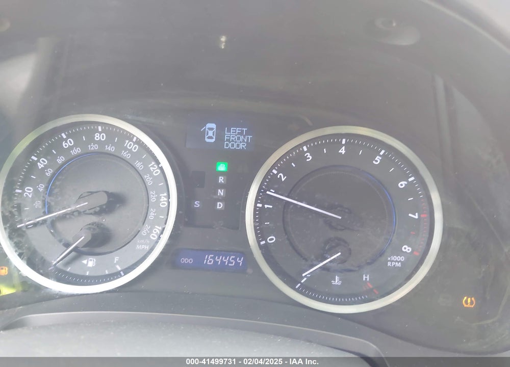 2012 LEXUS IS VIN: JTHBF5C21C5177504