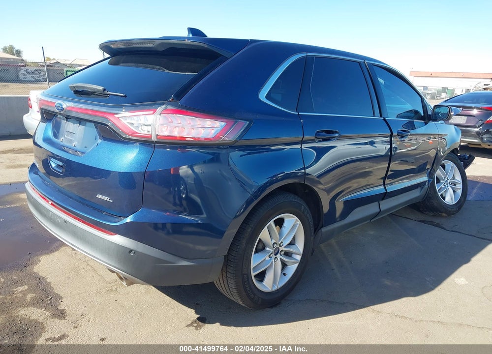 2017 FORD EDGE SEL VIN: 2FMPK3J83HBC12606