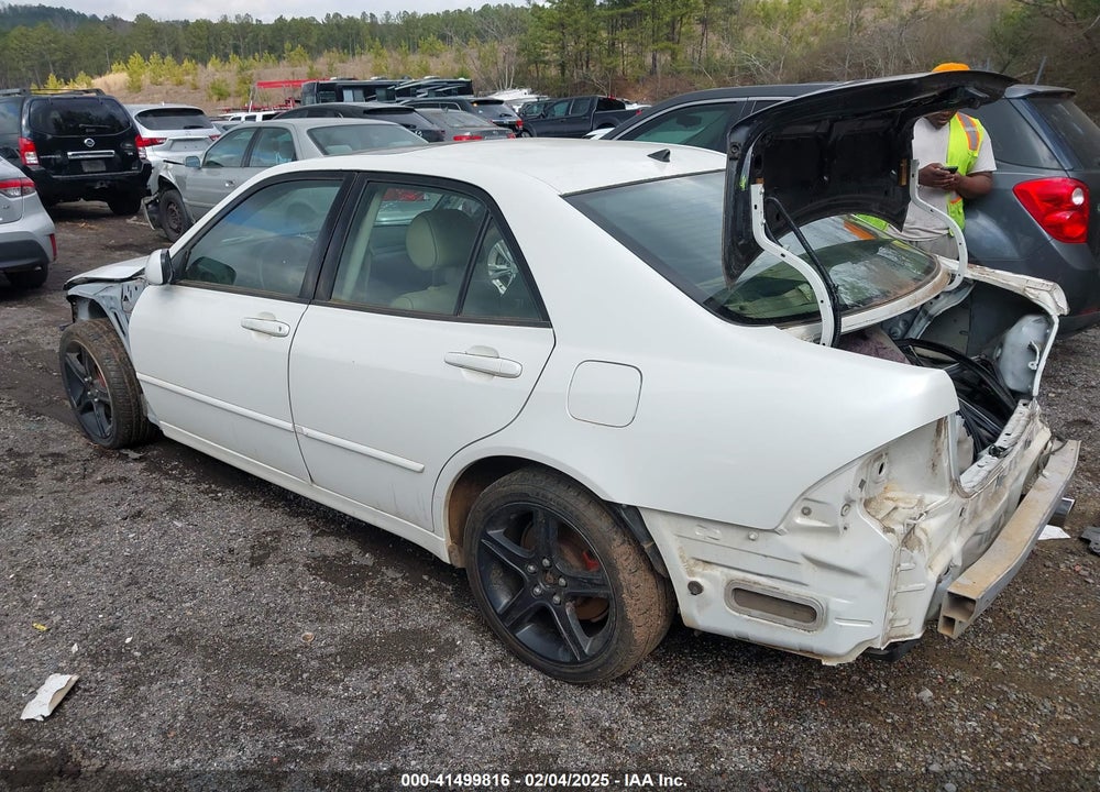 2003 LEXUS IS 300 VIN: JTHBD192030078501