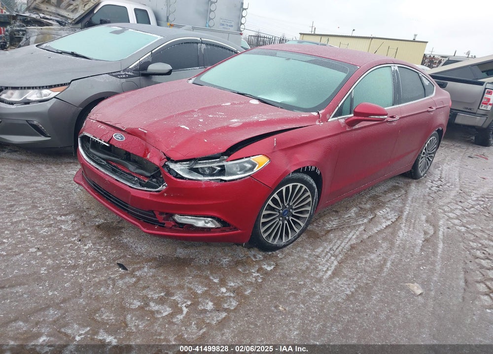 2017 FORD FUSION VIN: 3FA6P0HDXHR405619