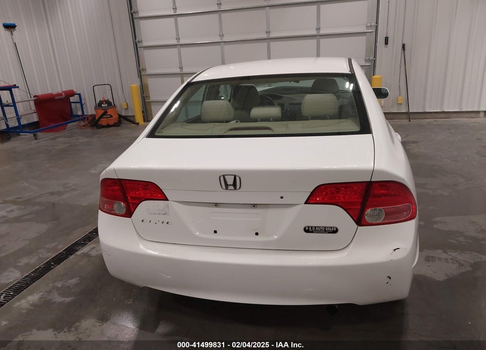 2006 HONDA CIVIC LX VIN: 1HGFA16576L033814