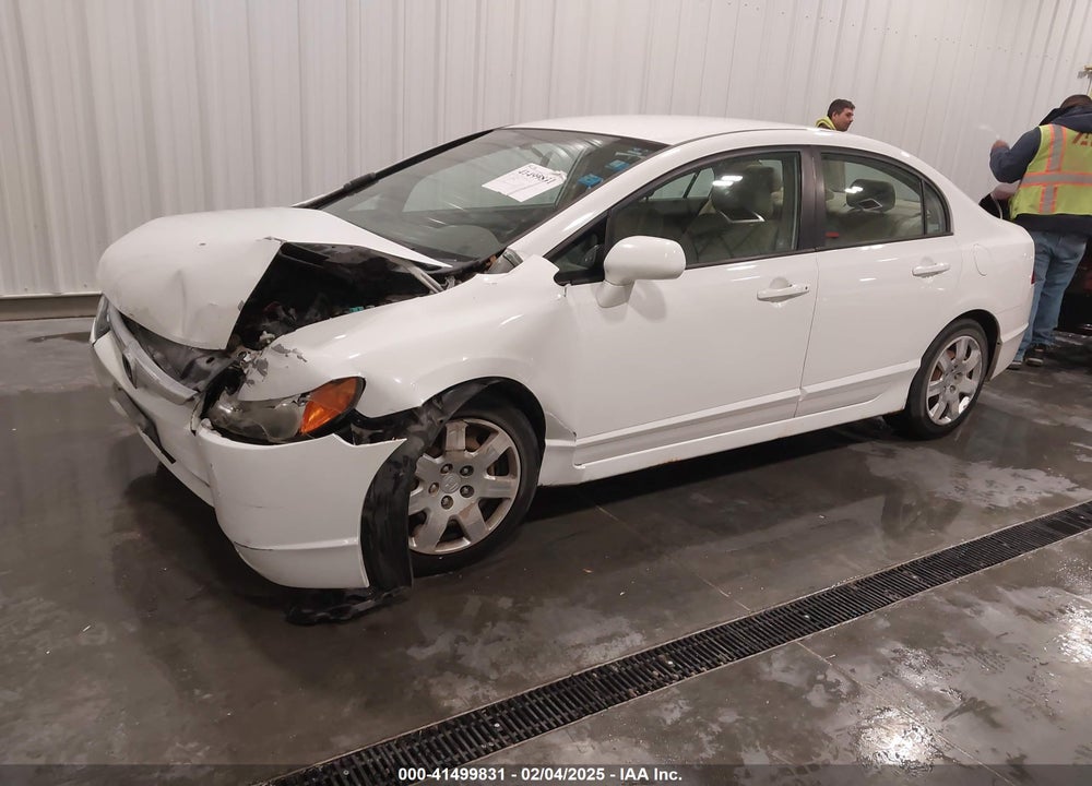 2006 HONDA CIVIC LX VIN: 1HGFA16576L033814