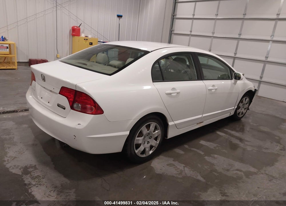 2006 HONDA CIVIC LX VIN: 1HGFA16576L033814