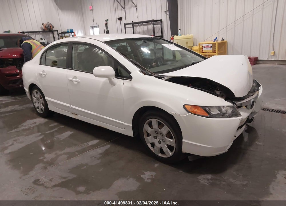 2006 HONDA CIVIC LX VIN: 1HGFA16576L033814