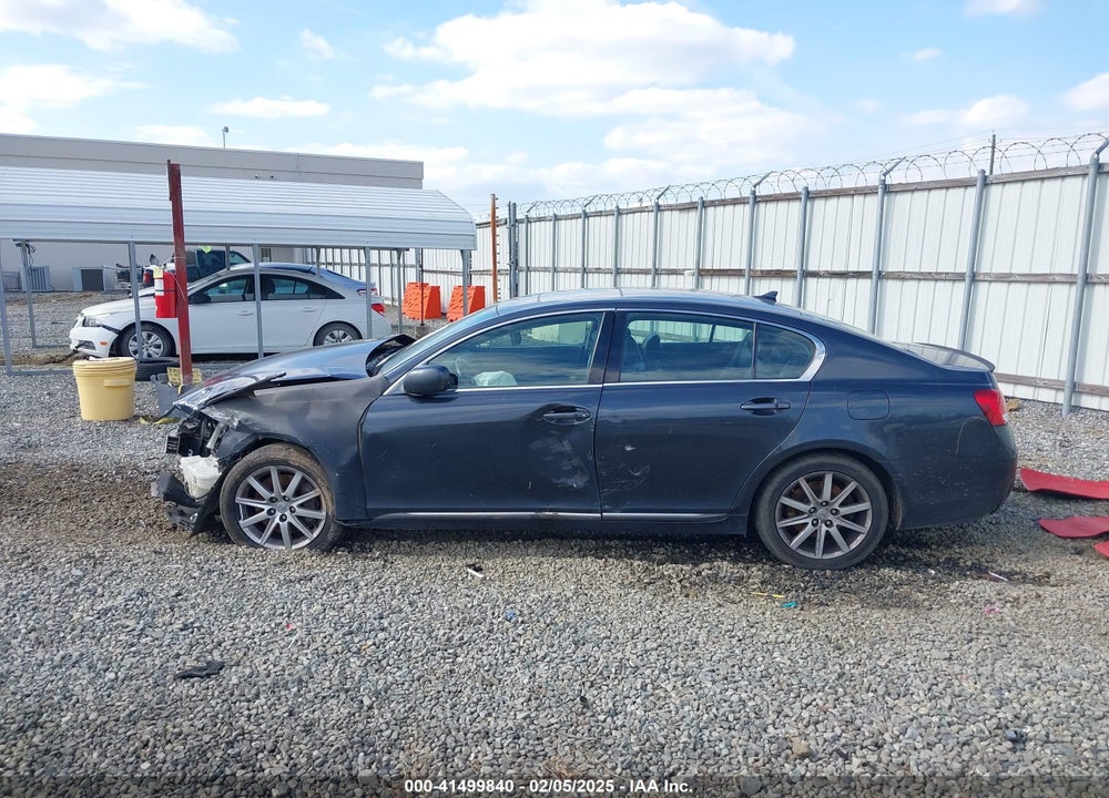 2007 LEXUS GS VIN: JTHCE96S270003860