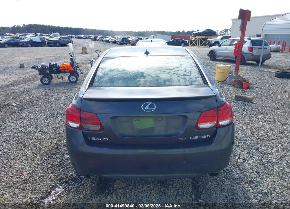 2007 LEXUS GS VIN: JTHCE96S270003860