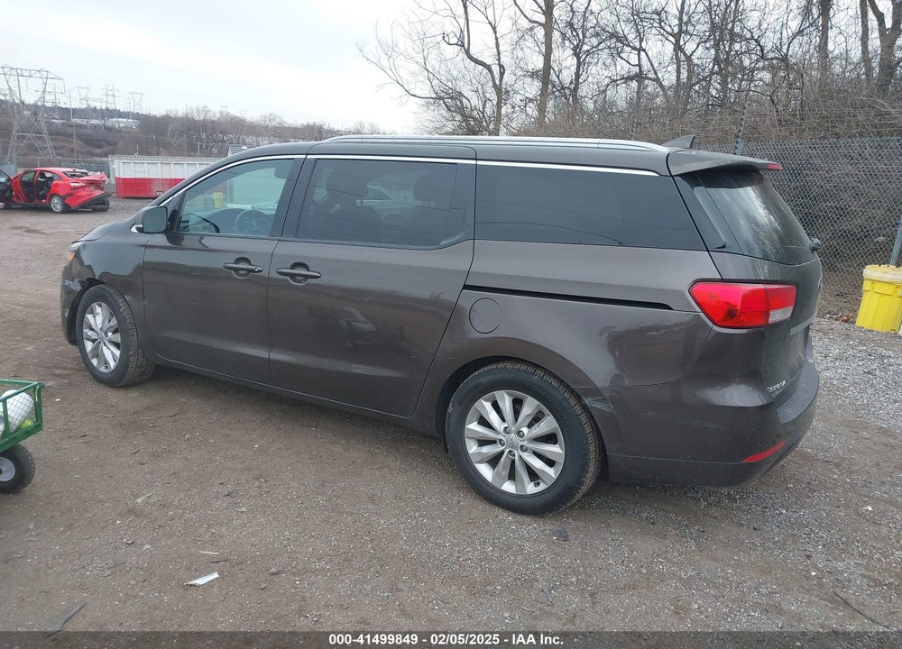 2015 KIA SEDONA EX VIN: KNDMC5C10F6020944