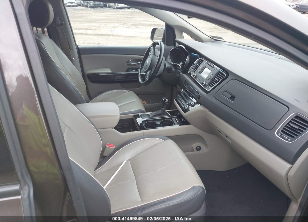2015 KIA SEDONA EX VIN: KNDMC5C10F6020944