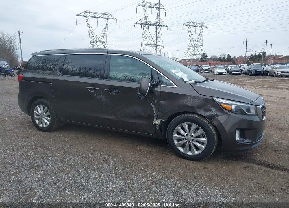 2015 KIA SEDONA EX VIN: KNDMC5C10F6020944