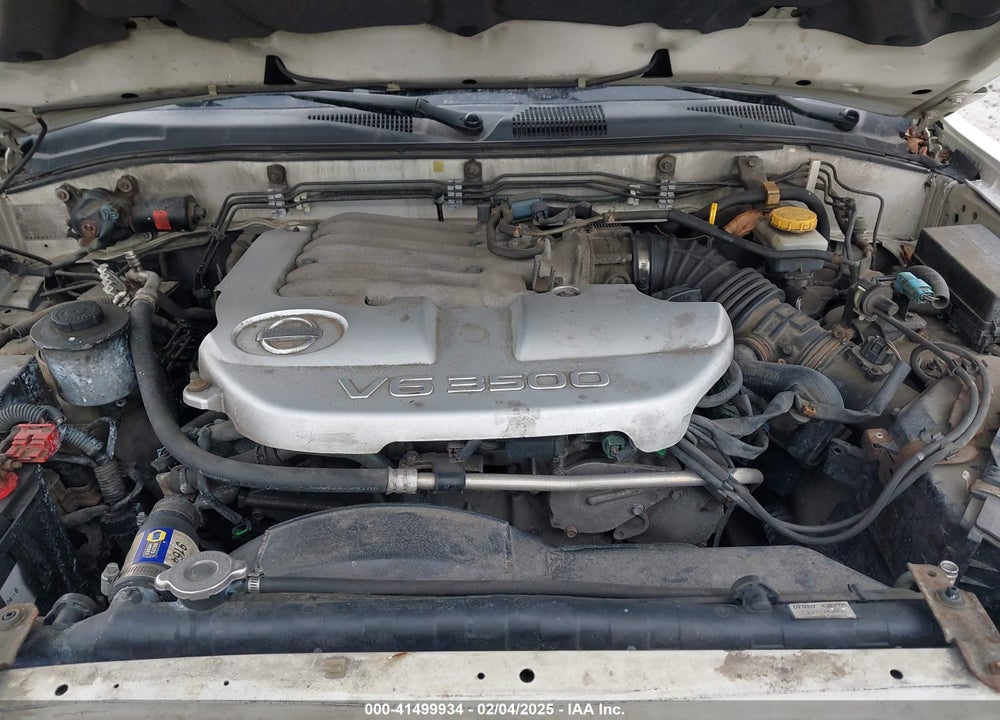 2004 NISSAN PATHFINDER LE PLATINUM VIN: JN8DR09Y44W920804