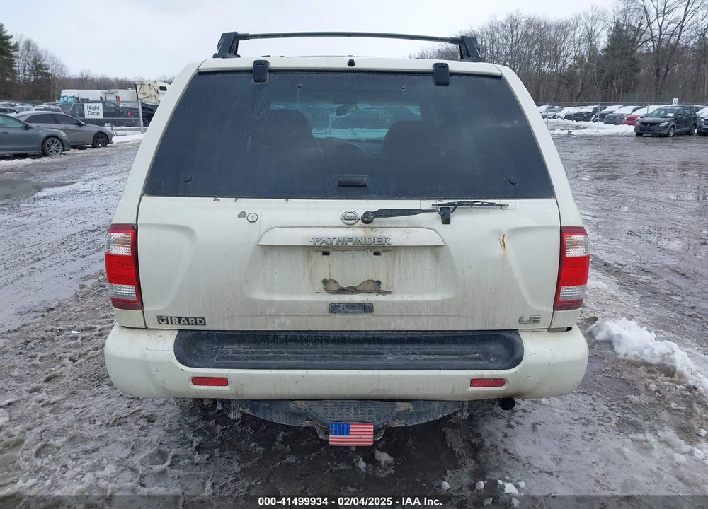 2004 NISSAN PATHFINDER LE PLATINUM VIN: JN8DR09Y44W920804