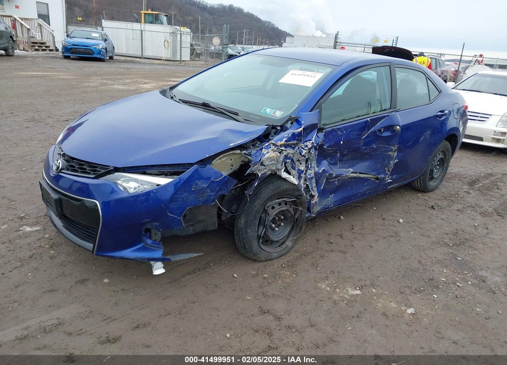 2016 TOYOTA COROLLA VIN: 5YFBURHE2GP504891