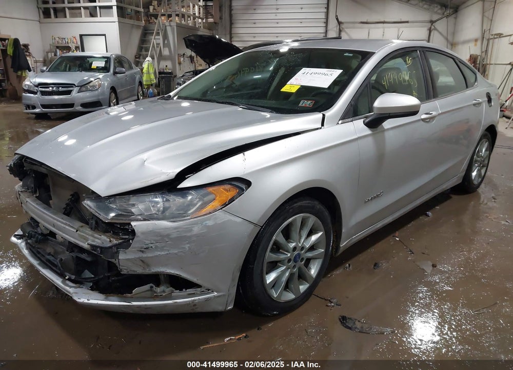 2017 FORD FUSION HYBRID SE VIN: 3FA6P0LU8HR231167